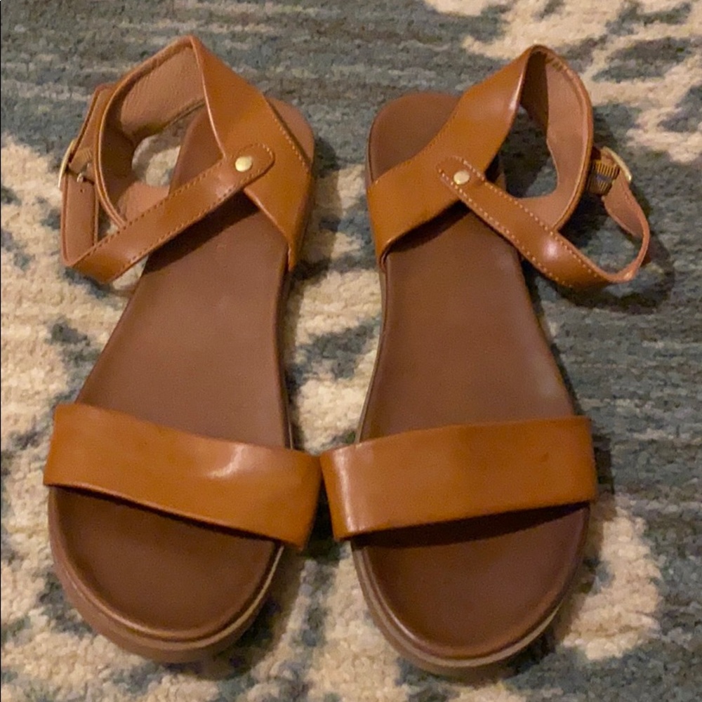Brown sandals